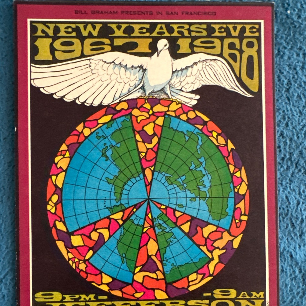 Vintage New Year's Eve Art Poster